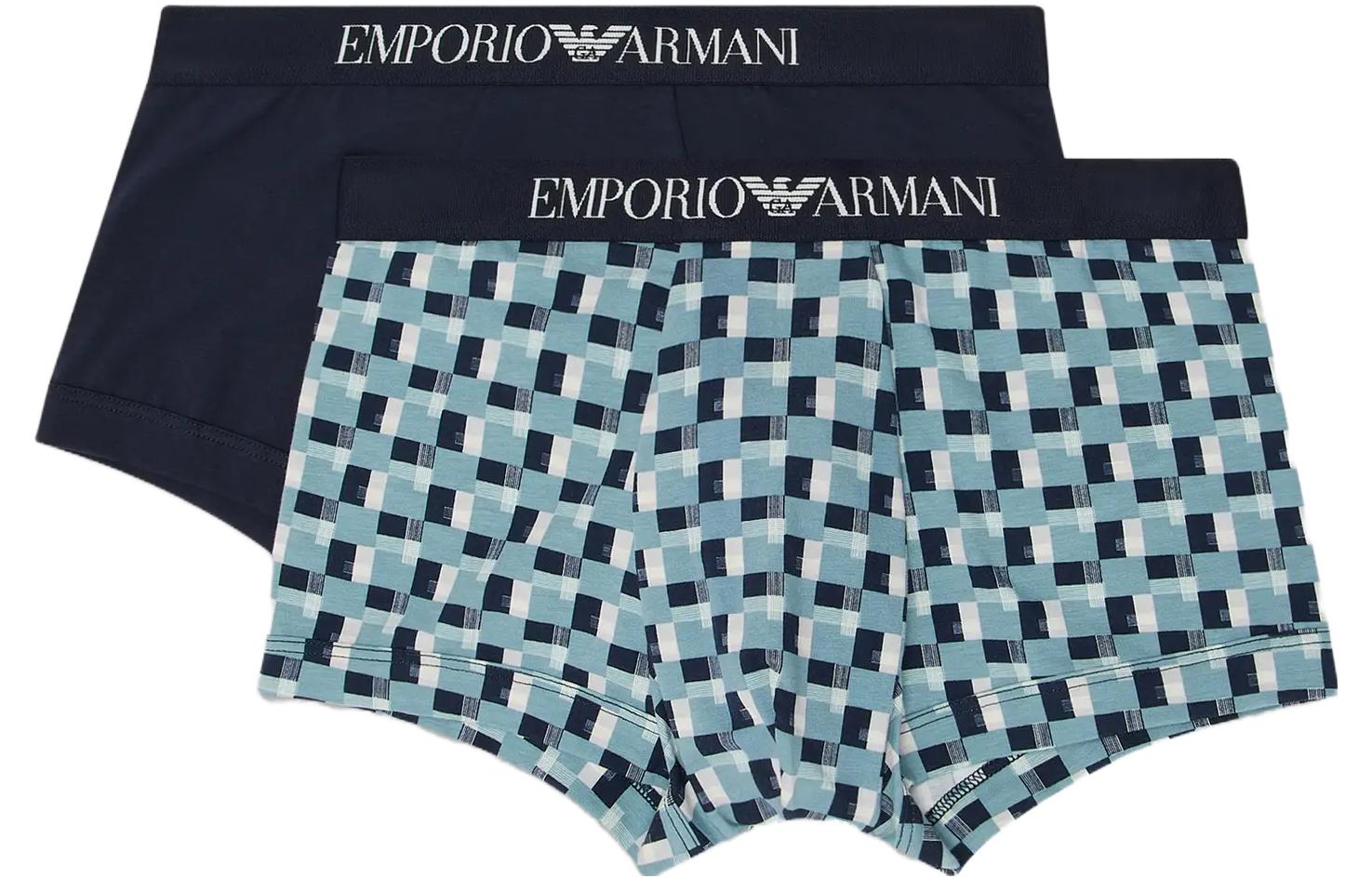 Мужские трусы-боксеры EMPORIO ARMANI, 2 Pack (синий+мультиколор)
Мужские трусы-боксеры EMPORIO ARMANI, 2 Pack (синий+мультиколор)