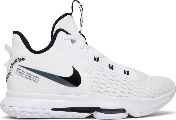 Кроссовки Nike LeBron Witness 5 EP 'White Black', белый
Кроссовки Nike LeBron Witness 5 EP 'White Black', белый