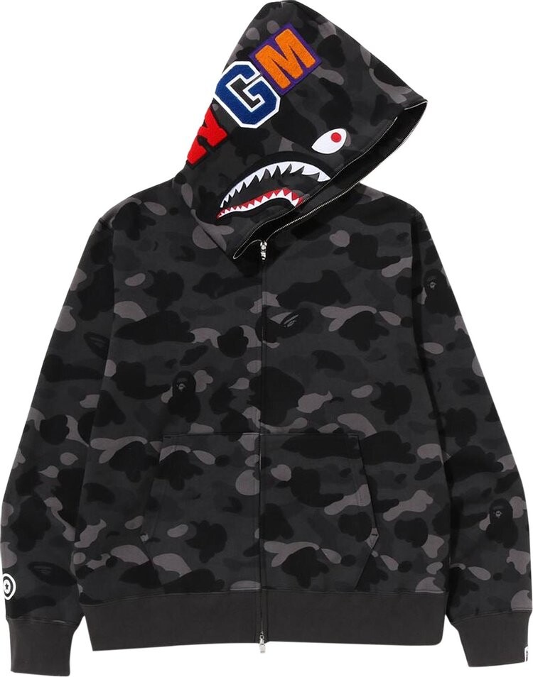 Худи BAPE Color Camo Shark Full Zip Hoodie 'Black', черный
Худи BAPE Color Camo Shark Full Zip Hoodie 'Black', черный