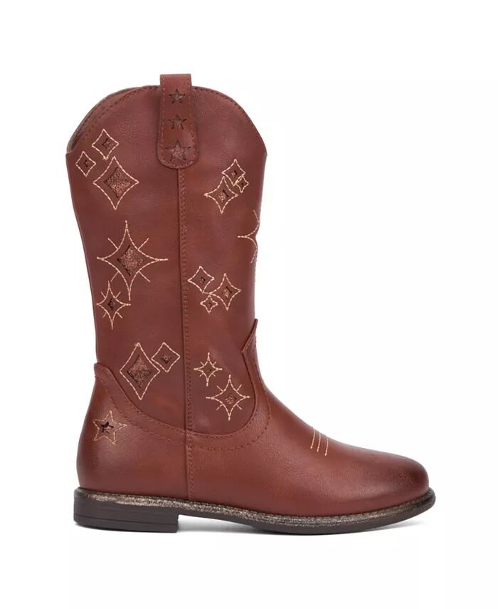 Ковбойские сапоги для девочек в стиле вестерн Olivia Miller, коричневый
Ковбойские сапоги для девочек в стиле вестерн Olivia Miller, коричневый