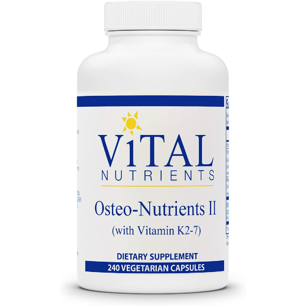 Мультивитамин Vital Nutrients Osteo-Nutrients II,240 капсул
Мультивитамин Vital Nutrients Osteo-Nutrients II,240 капсул