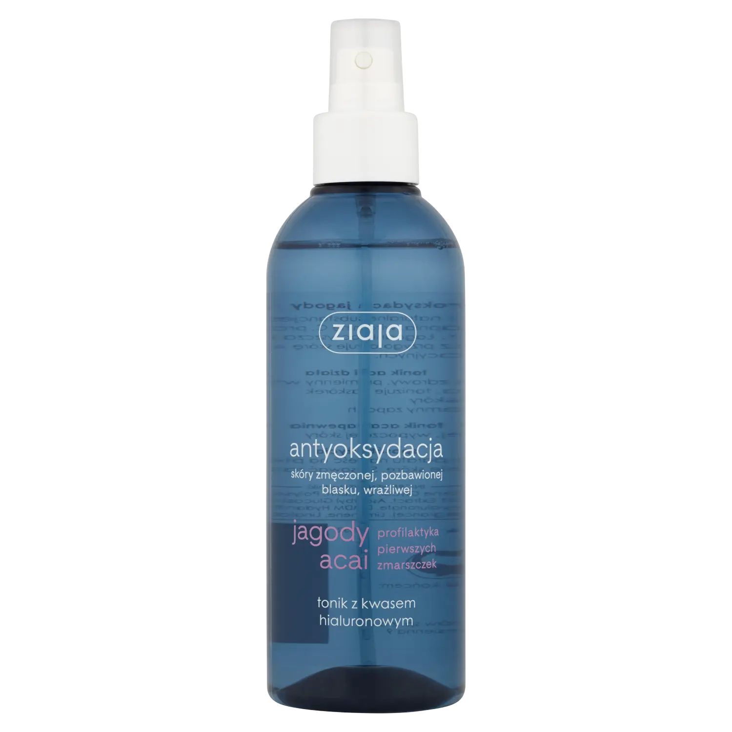 Ziaja Jagody Acai тоник для лица с гиалуроновой кислотой, 200 мл
Ziaja Jagody Acai тоник для лица с гиалуроновой кислотой, 200 мл