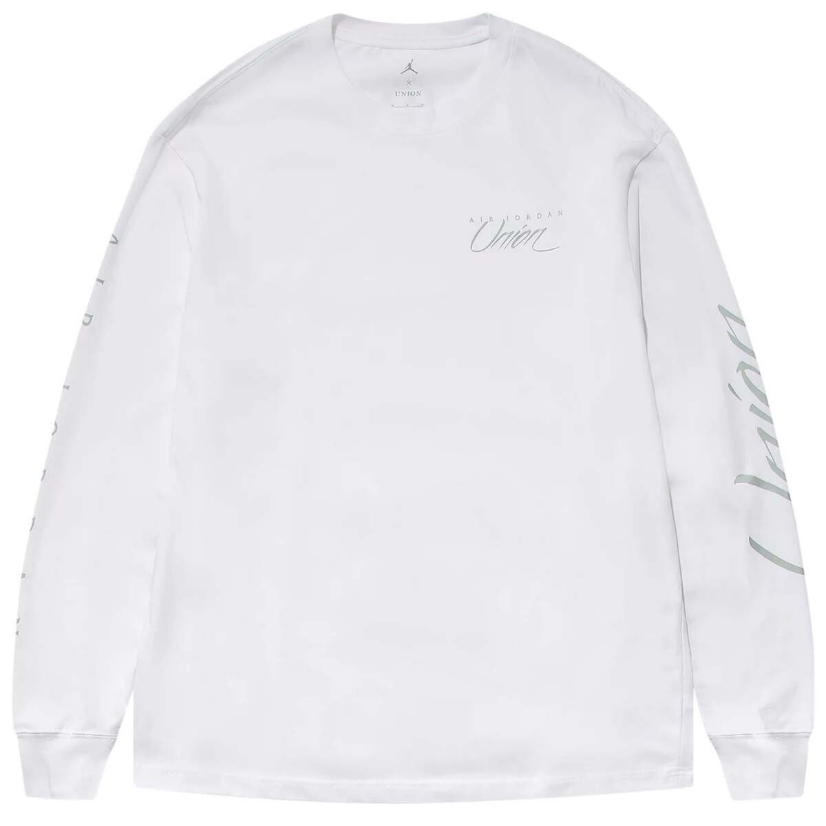 Лонгслив Nike Air Jordan x Union, белый 
Лонгслив Nike Air Jordan x Union, белый
