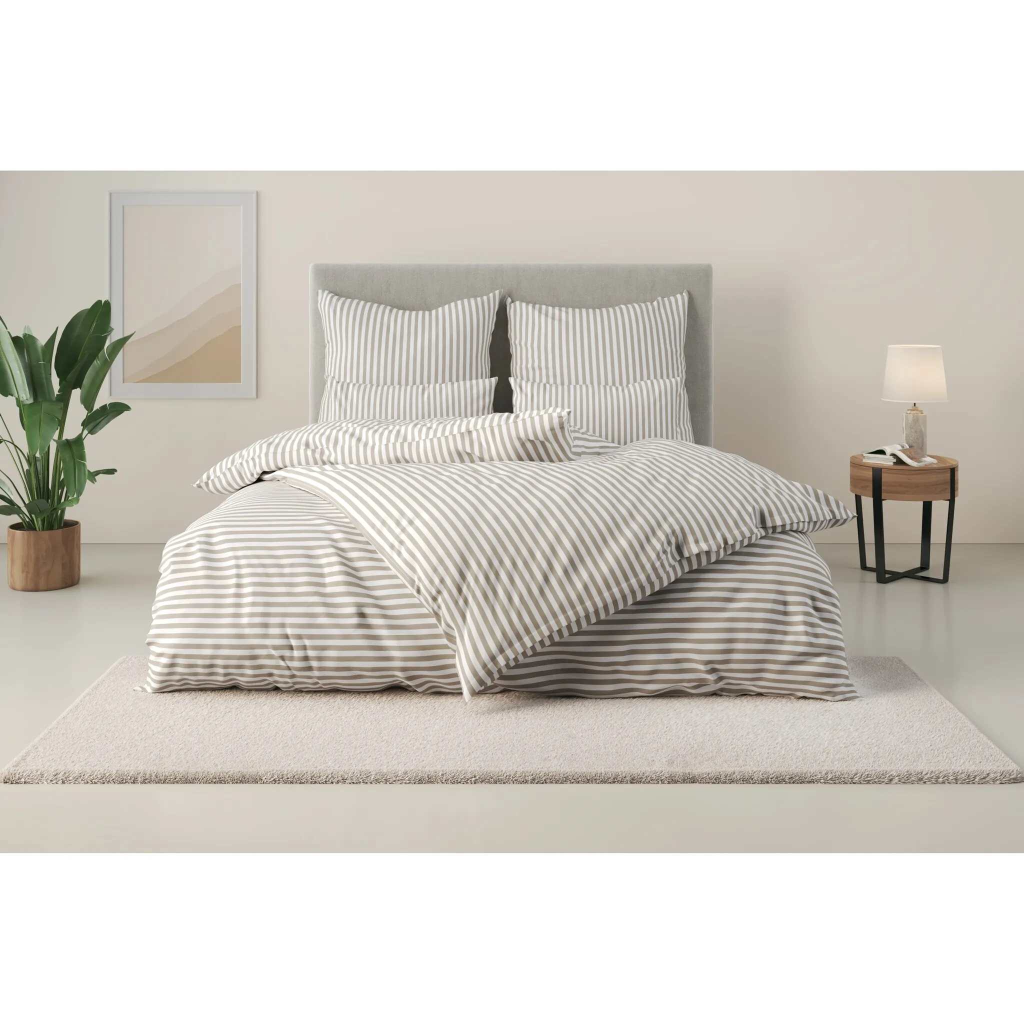 Постельное белье LeGer Home от Lena Gercke «LINNEA в размерах. 135х200 или 155х220 см", из 100% хлопка, в полоску Leger Home By Lena Gercke, бежевый
Постельное белье LeGer Home от Lena Gercke «LINNEA в размерах. 135х200 или 155х220 см", из 100% хлопка, в полоску Leger Home By Lena Gercke, бежевый