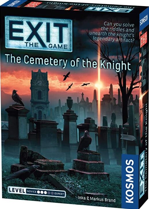 Настольная игра Выход: Кладбище Рыцаря Thames & Kosmos EXIT: The Cemetery of The Knight
Настольная игра Выход: Кладбище Рыцаря Thames & Kosmos EXIT: The Cemetery of The Knight