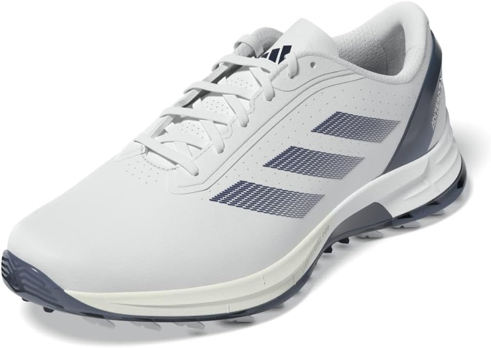 Мужские гольф-кроссовки Adidas Adizero ZG без шипов, белый/синий
Мужские гольф-кроссовки Adidas Adizero ZG без шипов, белый/синий