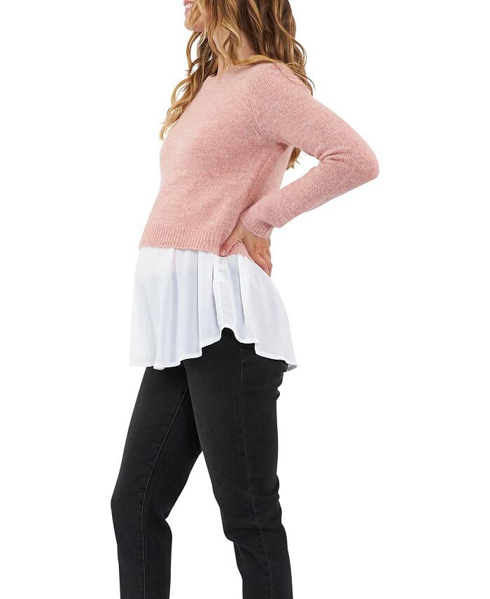 Съемный вязаный свитер для кормления Ripe Maternity Patty, розовый
Съемный вязаный свитер для кормления Ripe Maternity Patty, розовый