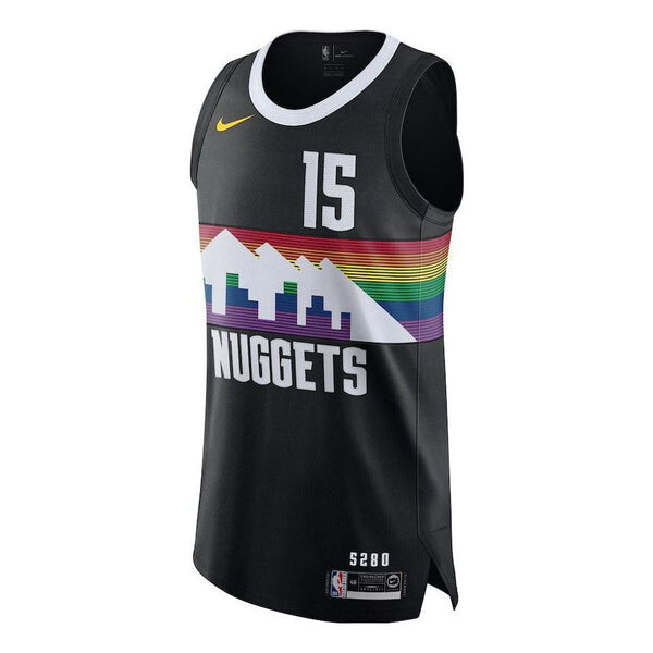 Майка Nike x NBA Denver Nuggets 2019-20 Jerseys 'Nikola Joki 15', черный
Майка Nike x NBA Denver Nuggets 2019-20 Jerseys 'Nikola Joki 15', черный
