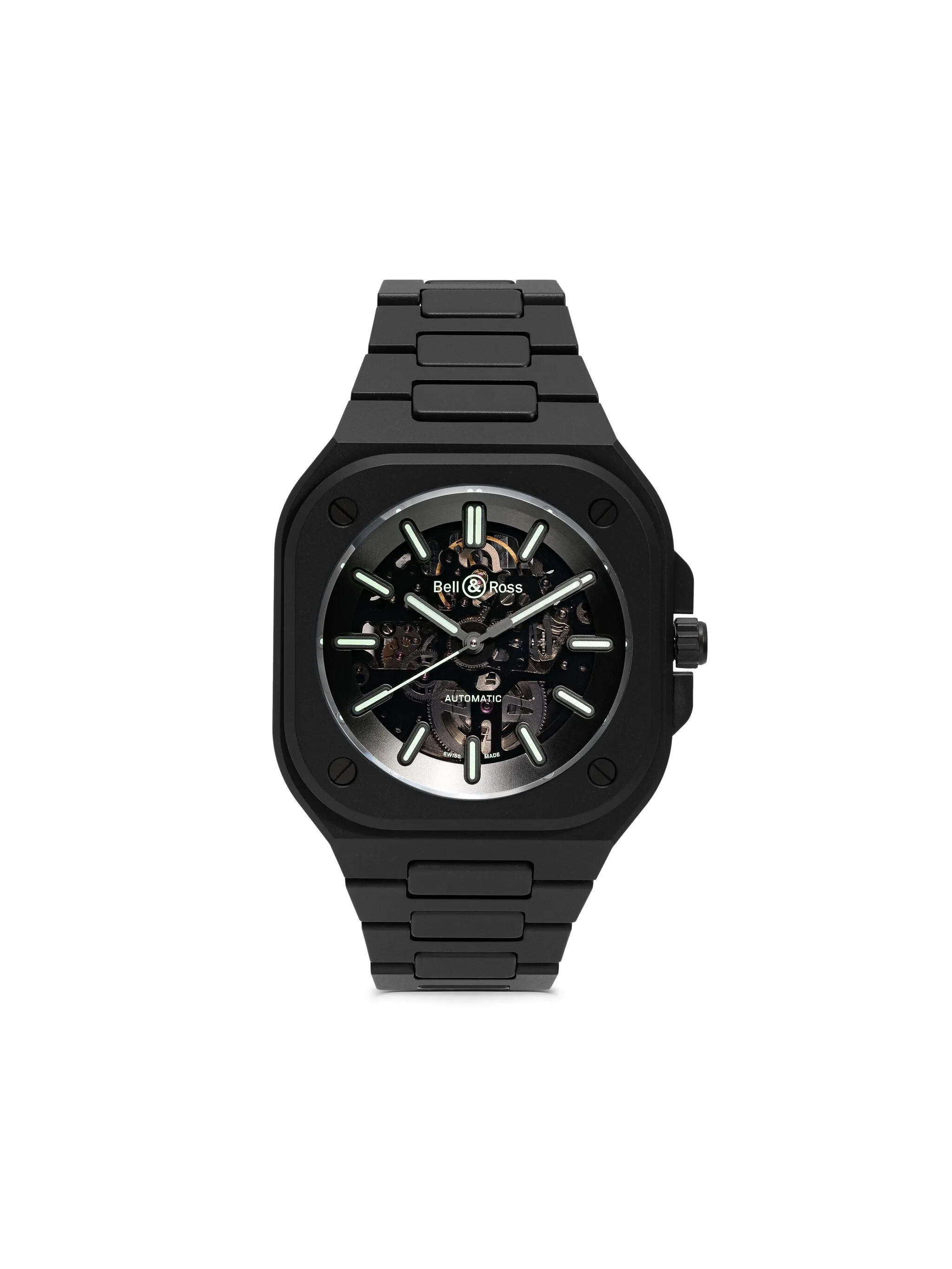 Наручные часы BR 05 Skeleton 41 мм Bell & Ross, черный
Наручные часы BR 05 Skeleton 41 мм Bell & Ross, черный