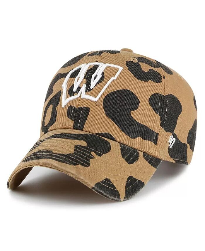 Женская регулируемая шапка Wisconsin Badgers Rosette Leopard Clean Up '47 Brand, коричневый
Женская регулируемая шапка Wisconsin Badgers Rosette Leopard Clean Up '47 Brand, коричневый