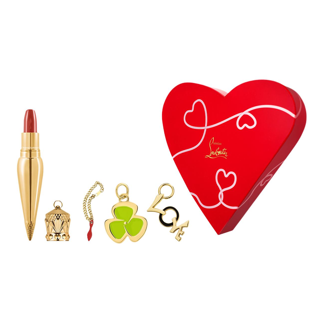 Набор косметики для женщин Christian Louboutin, lipstick #385+heart-shaped box+short chain+love accessories+trefoil
Набор косметики для женщин Christian Louboutin, lipstick #385+heart-shaped box+short chain+love accessories+trefoil