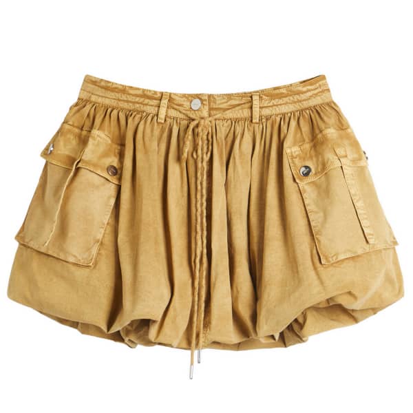 Мини-Юбка-Фонарик из стираного эластичного хлопка Ganni, цвет lark
Мини-Юбка-Фонарик из стираного эластичного хлопка Ganni, цвет lark