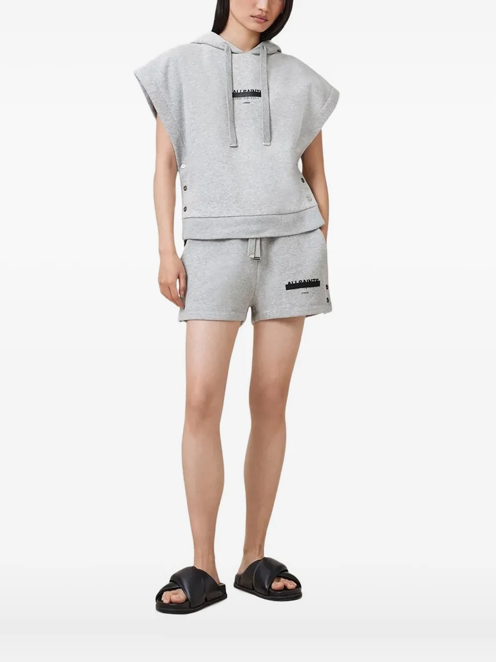 Толстовка с короткими рукавами AllSaints, серый
Толстовка с короткими рукавами AllSaints, серый