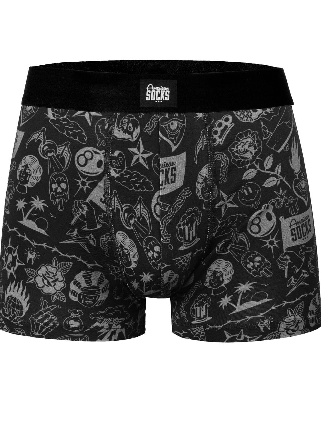 American Socks Боксеры 'Worth it' в черном цвете
American Socks Боксеры 'Worth it' в черном цвете
