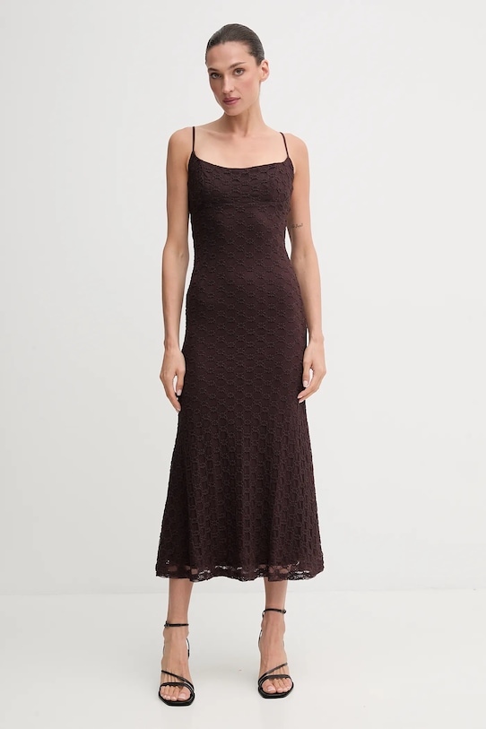 Платье ADONI Bardot, коричневый
Платье ADONI Bardot, коричневый