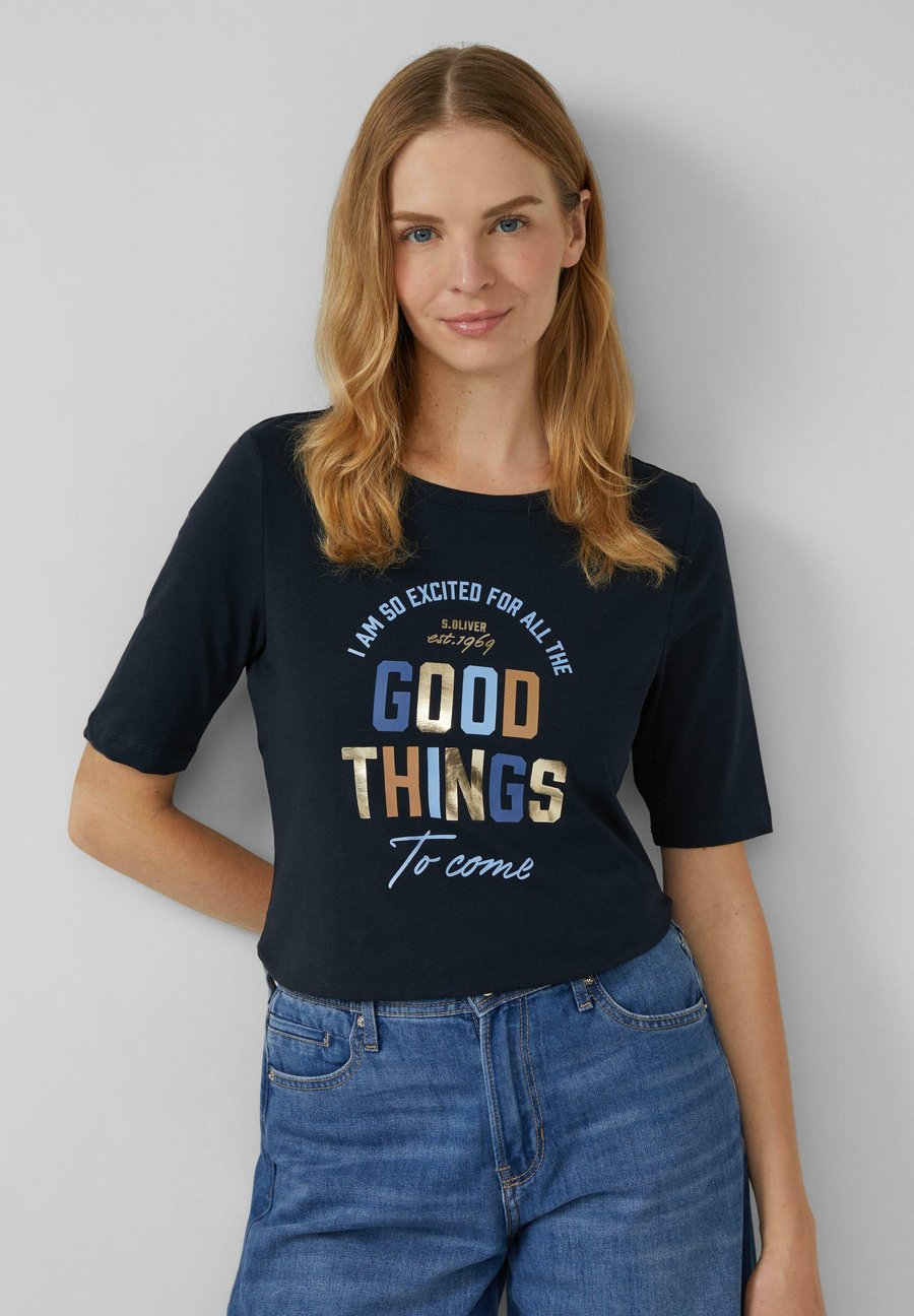 Футболка s.Oliver MIT ARTWORK, Navy/Dark Blue, Синий, Футболка s.Oliver MIT ARTWORK, Navy/Dark Blue
Футболка s.Oliver MIT ARTWORK, Navy/Dark Blue, Синий, Футболка s.Oliver MIT ARTWORK, Navy/Dark Blue