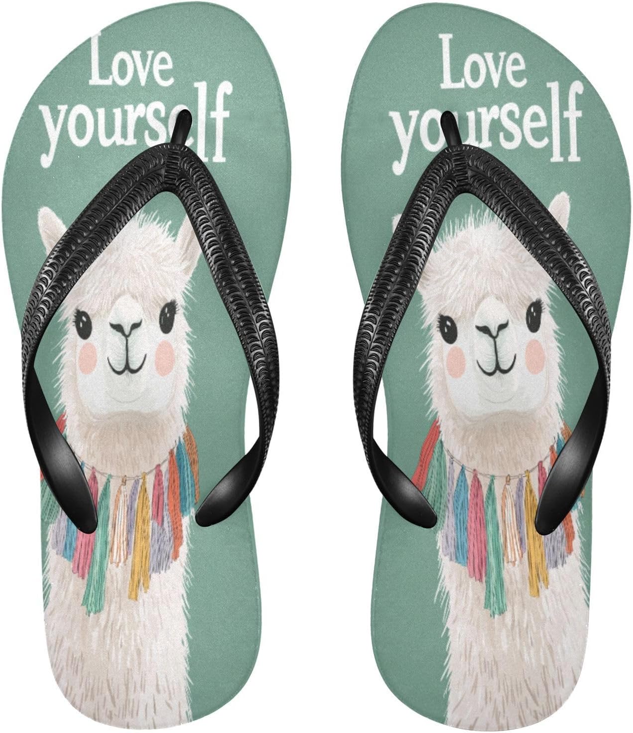 Женские и мужские пляжные шлепанцы Llama Teal с анатомической стелькой, резиновые, противоскользящие, летние тапочки для ходьбы Sinestour
Женские и мужские пляжные шлепанцы Llama Teal с анатомической стелькой, резиновые, противоскользящие, летние тапочки для ходьбы Sinestour