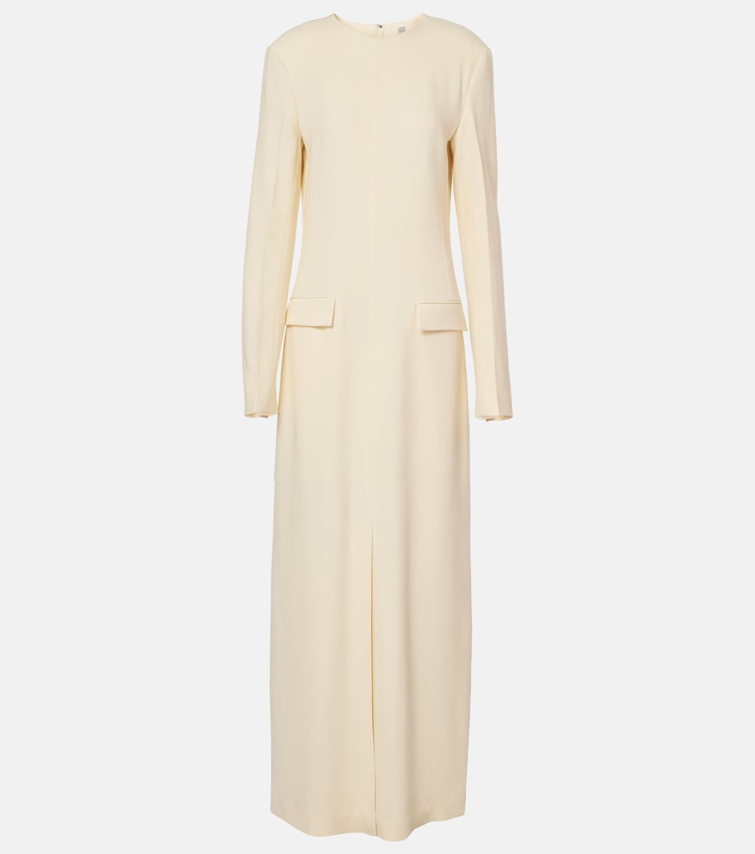 Платье макси из крепа с карманами Toteme, Butter
Платье макси из крепа с карманами Toteme, Butter