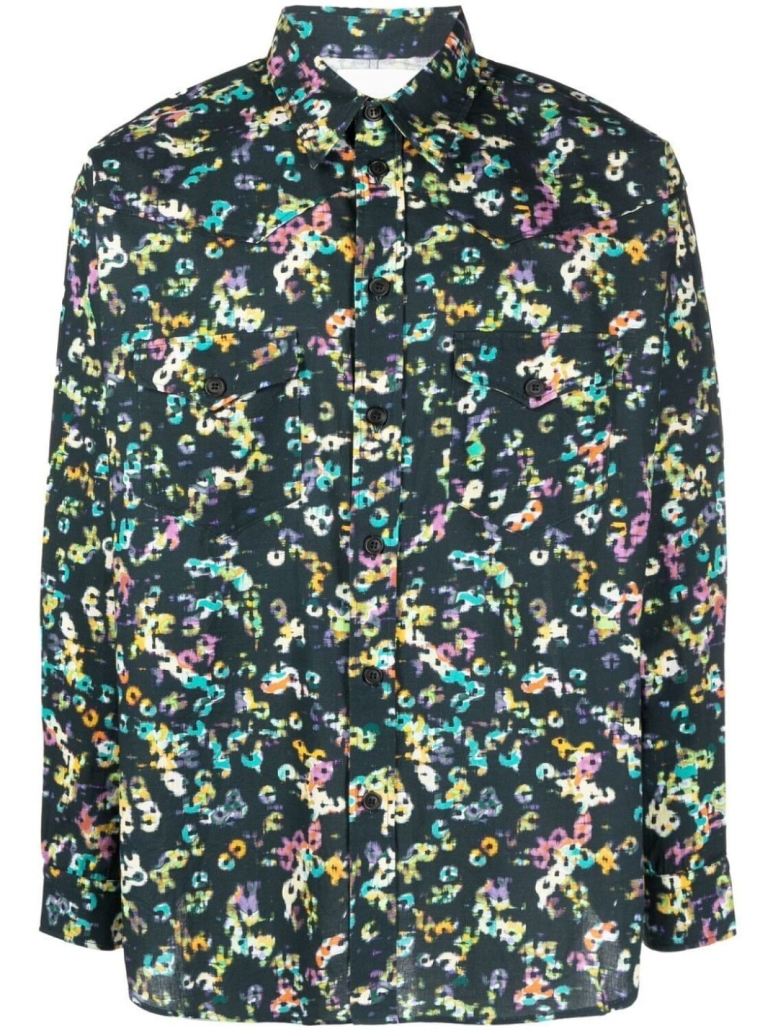 MARANT рубашка с длинными рукавами и графичным принтом, синий
MARANT рубашка с длинными рукавами и графичным принтом, синий