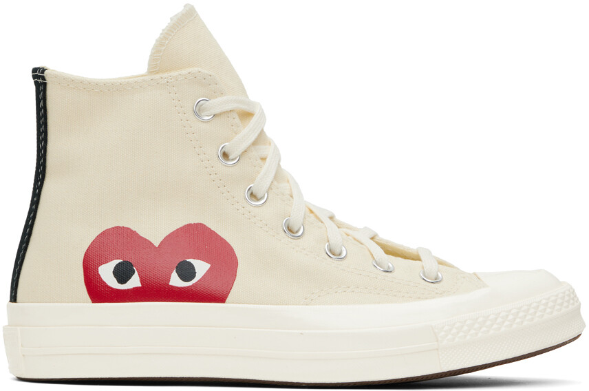 Высокие кроссовки Off-White Converse Edition PLAY Chuck 70 Comme des Garçons Play
Высокие кроссовки Off-White Converse Edition PLAY Chuck 70 Comme des Garçons Play