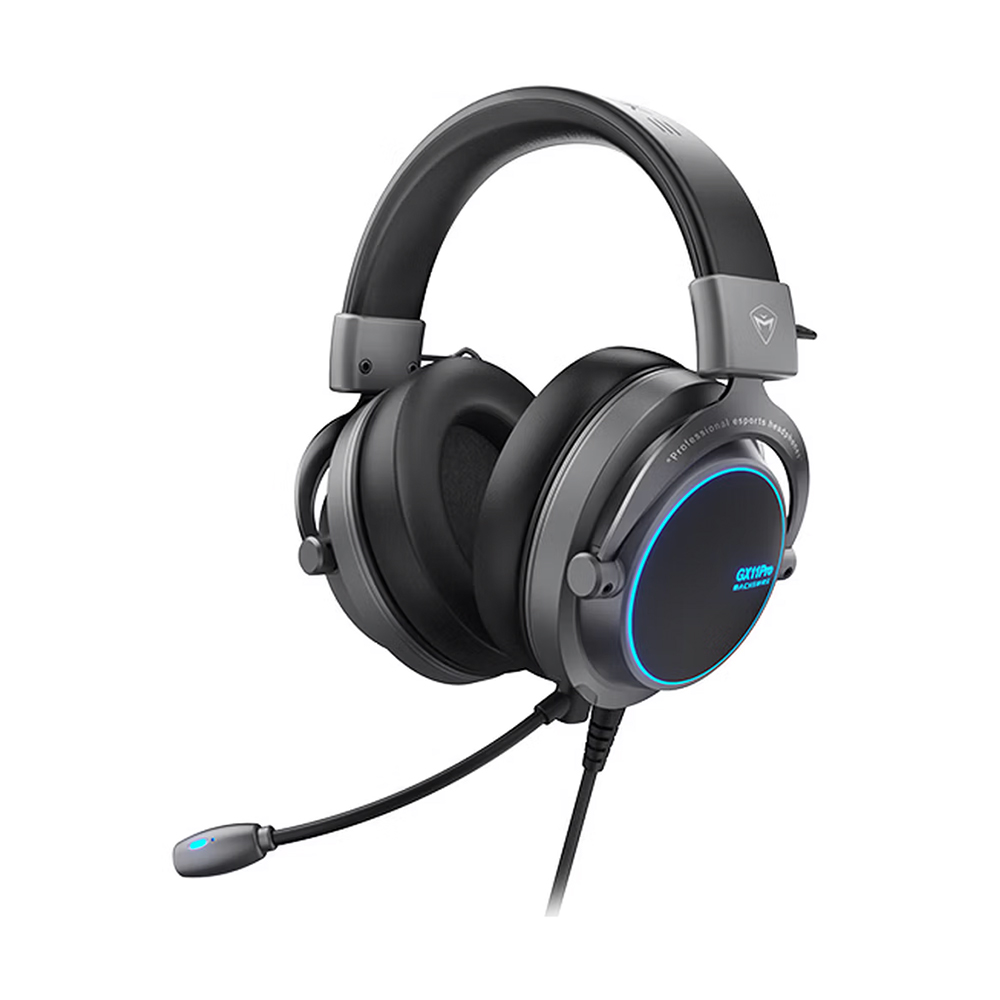 Игровая гарнитура Machenike GX11 Pro, чёрный/серый
Игровая гарнитура Machenike GX11 Pro, чёрный/серый