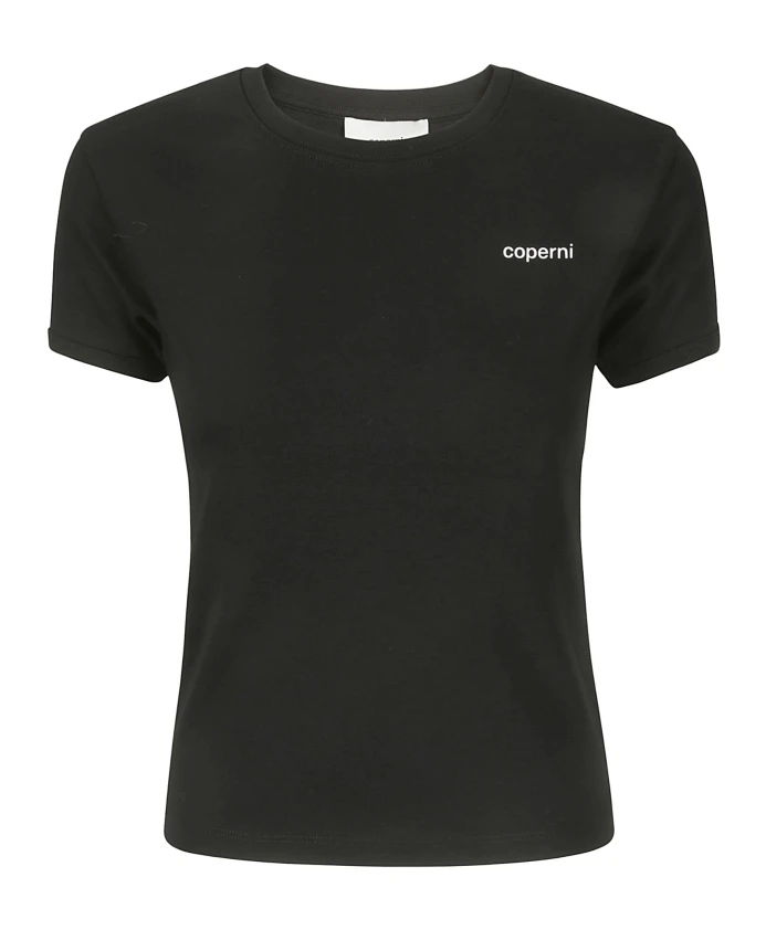 Узкая футболка с логотипом Coperni, черный
Узкая футболка с логотипом Coperni, черный