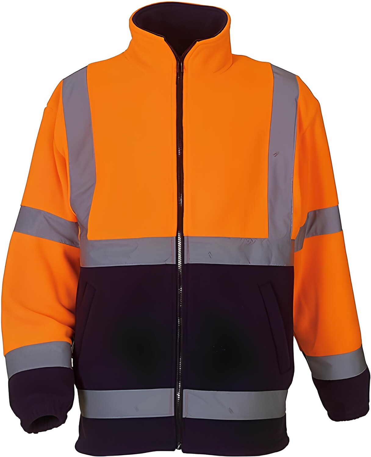 Рабочая куртка Yoko Hi vis Heavyweight Fleece, оранжевый, темно-синий 
Рабочая куртка Yoko Hi vis Heavyweight Fleece, оранжевый, темно-синий