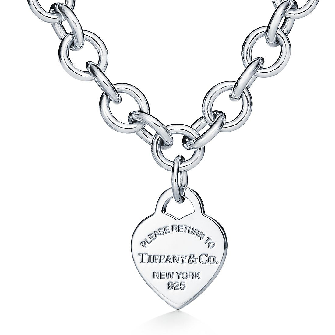 Колье Tiffany & Co. Return to Tiffany Heart Tag Chain Link, серебро
Колье Tiffany & Co. Return to Tiffany Heart Tag Chain Link, серебро