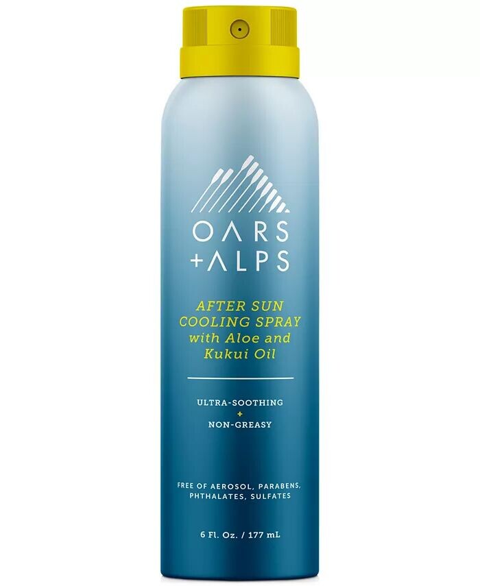 Охлаждающий спрей после загара, 6 унций Oars + Alps
Охлаждающий спрей после загара, 6 унций Oars + Alps