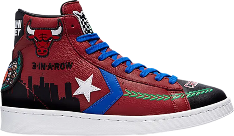 Кроссовки Converse Chinatown Market x Pro Leather High Bulls Championship Jacket, красный
Кроссовки Converse Chinatown Market x Pro Leather High Bulls Championship Jacket, красный