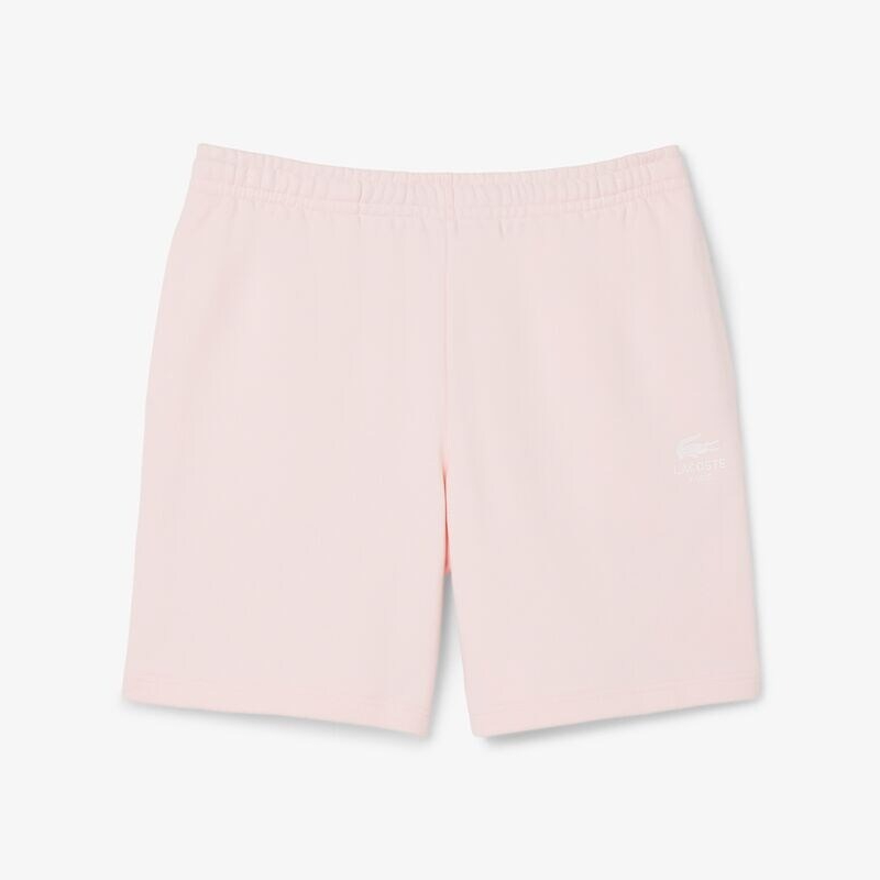 Шорты унисекс из хлопкового флиса Lacoste GH0990-00, светло-розовый
Шорты унисекс из хлопкового флиса Lacoste GH0990-00, светло-розовый