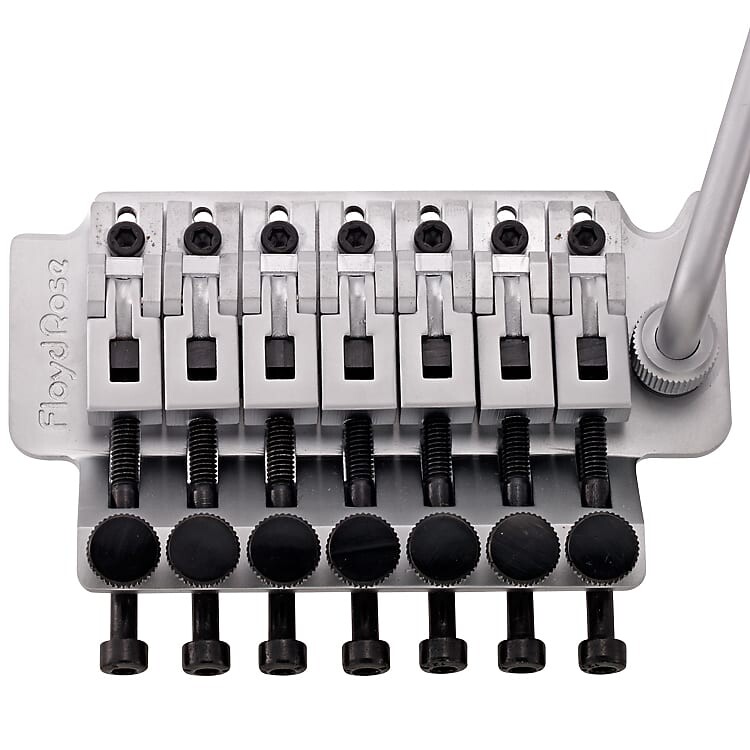Аутентичная оригинальная 7-струнная система тремоло Floyd Rose - Satin Chrome Original 7 String Tremolo
