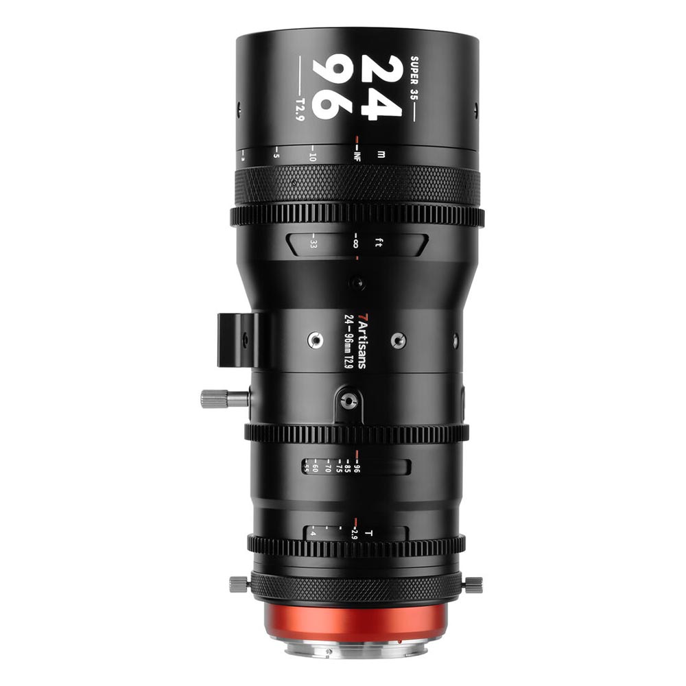 Кинообъектив 7Artisans Sprite 24-96mm T2.9 Cine Zoom, Canon EF Mount, черный 
Кинообъектив 7Artisans Sprite 24-96mm T2.9 Cine Zoom, Canon EF Mount, черный