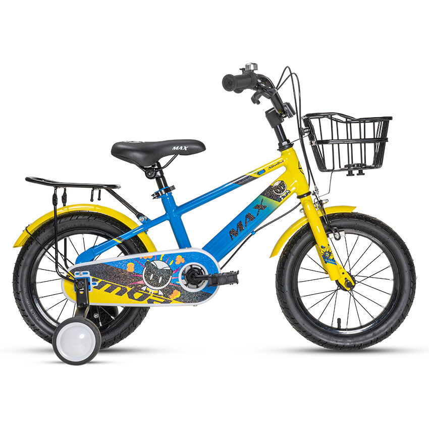 Велосипед детский MAX BIKE Simba 14", желтый/синий
Велосипед детский MAX BIKE Simba 14", желтый/синий