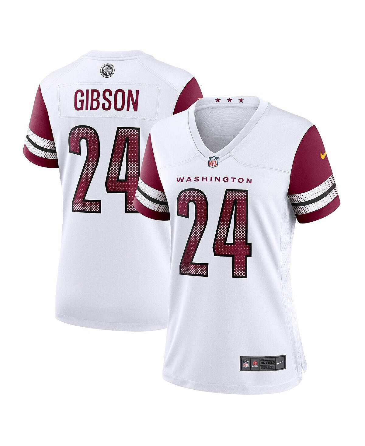 Женская футболка antonio gibson white washington commanders game jersey Nike, белый
Женская футболка antonio gibson white washington commanders game jersey Nike, белый