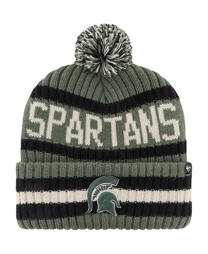 Мужская зеленая шапка Michigan State Spartans OHT в стиле милитари с манжетами и помпоном '47 Brand
Мужская зеленая шапка Michigan State Spartans OHT в стиле милитари с манжетами и помпоном '47 Brand