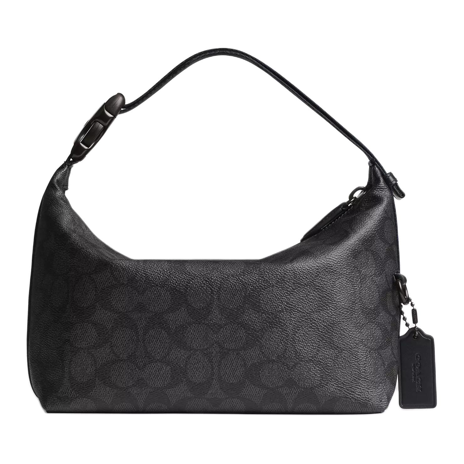 COACH Средняя женская сумка из кожи с покрытием и телячьей кожи черная
COACH Средняя женская сумка из кожи с покрытием и телячьей кожи черная