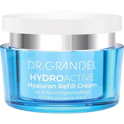 Hydro Active Hyaluron Refill Cream 24-часовой увлажняющий крем для сухой кожи 50 мл, Dr. Grandel
Hydro Active Hyaluron Refill Cream 24-часовой увлажняющий крем для сухой кожи 50 мл, Dr. Grandel