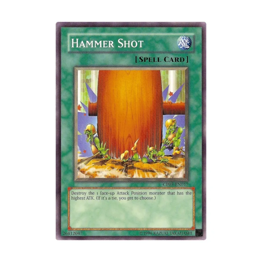 CCG Выстрел молотом (Обычный), Yu-Gi-Oh - Starter Deck - Duelist Toolbox - Singles
CCG Выстрел молотом (Обычный), Yu-Gi-Oh - Starter Deck - Duelist Toolbox - Singles