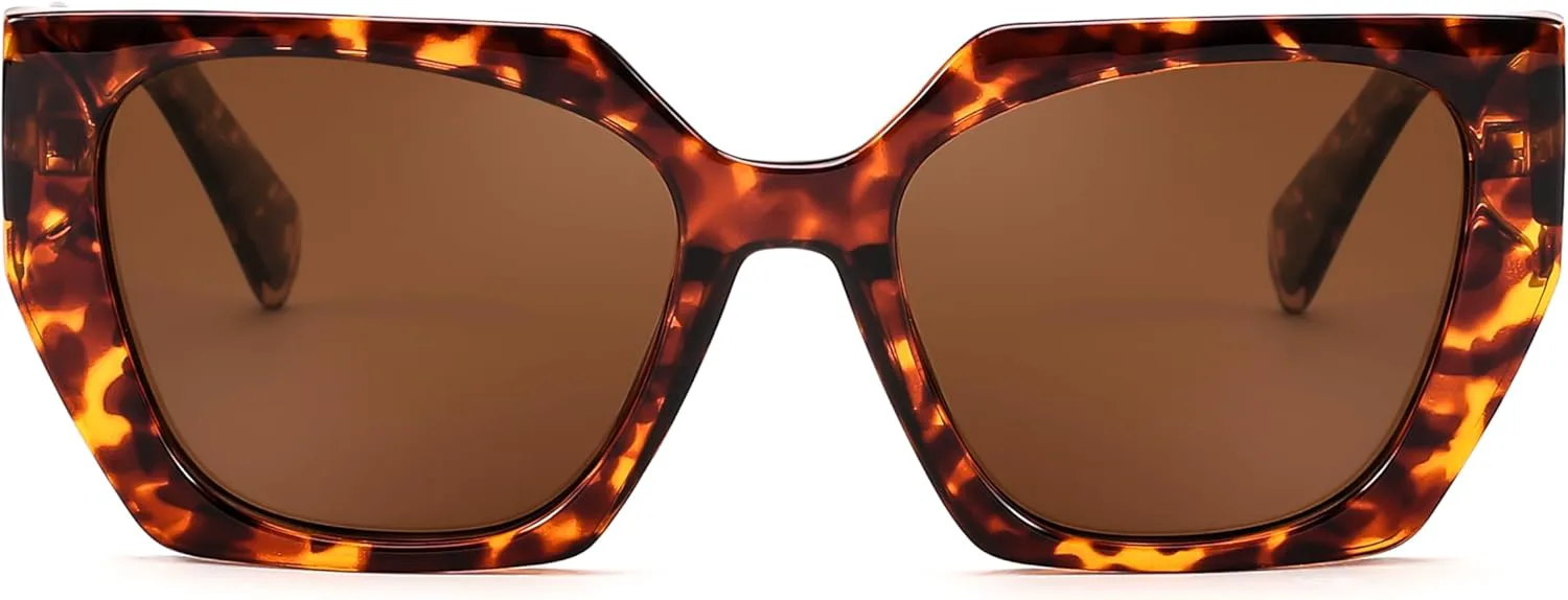 FEISEDY Модные поляризованные солнцезащитные очки, увеличенная нестандартная оправа из термопластичной резины для женщин и мужчин, ретро-очки UV400 B0016, 006 Leopard
FEISEDY Модные поляризованные солнцезащитные очки, увеличенная нестандартная оправа из термопластичной резины для женщин и мужчин, ретро-очки UV400 B0016, 006 Leopard