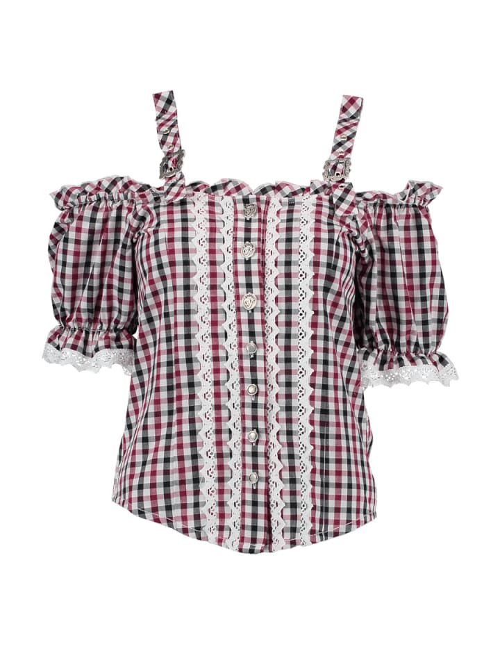 Традиционная блузка Батойя винно-красного цвета OS-Trachten
Традиционная блузка Батойя винно-красного цвета OS-Trachten