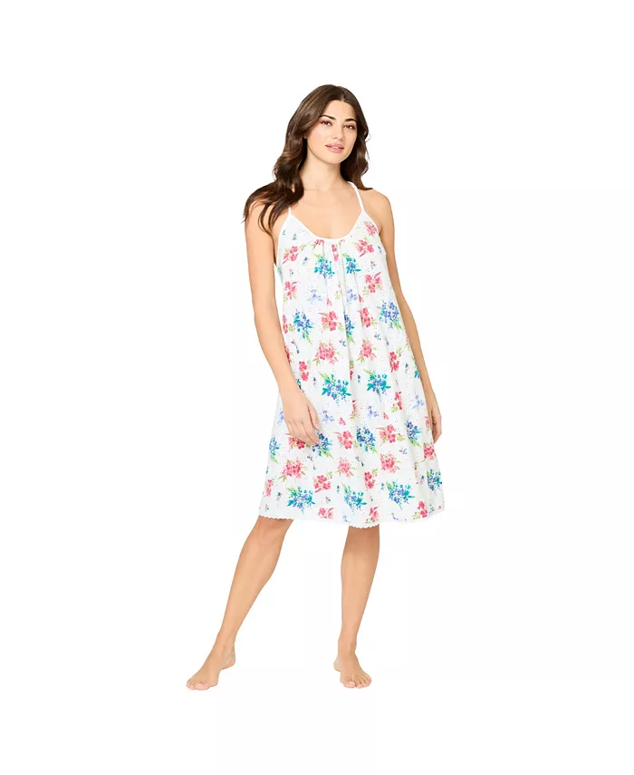 Женская короткая ночная рубашка с люверсами Dreams & Co., белый
Женская короткая ночная рубашка с люверсами Dreams & Co., белый