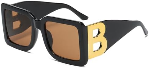 Классические черные солнцезащитные очки для женщин 2027 года. Модные квадратные солнцезащитные очки в стиле ретро с декоративными линзами и защитой от УФ-излучения UV400 MTZJH, 6
Классические черные солнцезащитные очки для женщин 2027 года. Модные квадратные солнцезащитные очки в стиле ретро с декоративными линзами и защитой от УФ-излучения UV400 MTZJH, 6