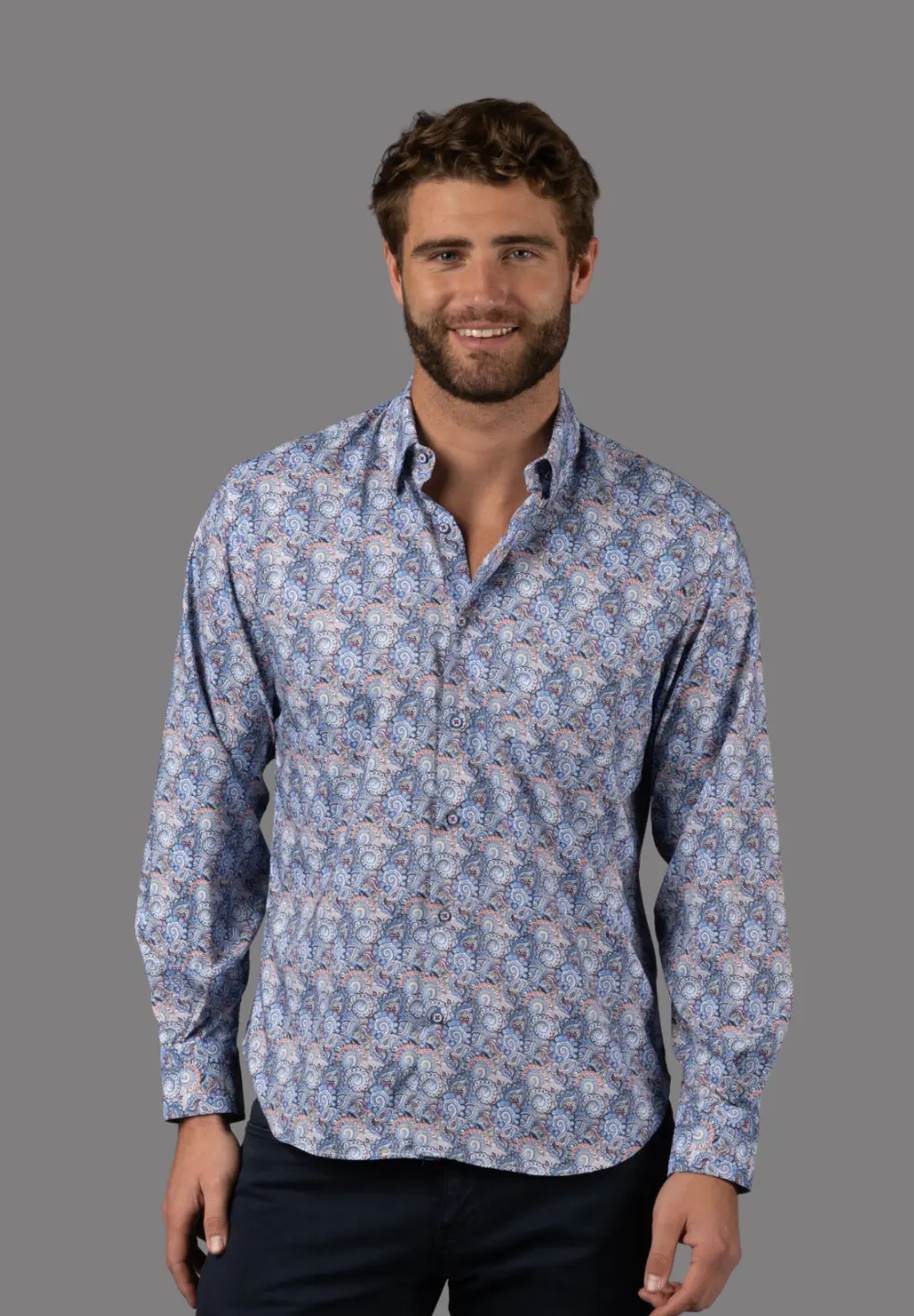 Разноцветная рубашка с узором «пейсли» American Heritage, цвет paisley
Разноцветная рубашка с узором «пейсли» American Heritage, цвет paisley