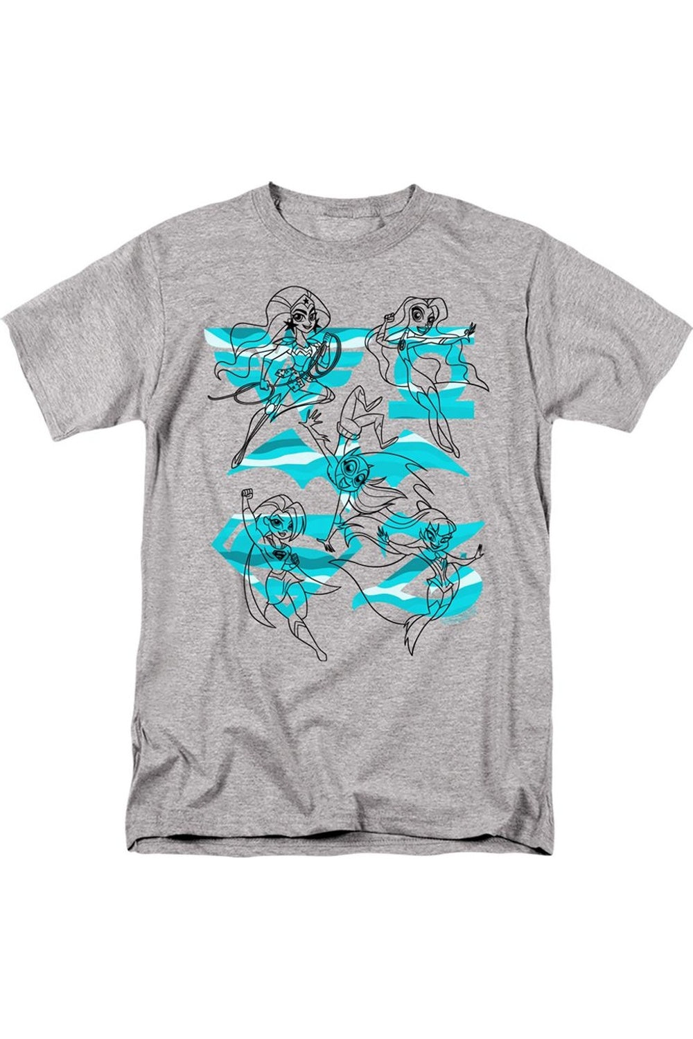 Футболка с коротким рукавом для взрослых с героями комиксов DC Superhero Girls Line Art Group Gildan, цвет athletic heather
Футболка с коротким рукавом для взрослых с героями комиксов DC Superhero Girls Line Art Group Gildan, цвет athletic heather