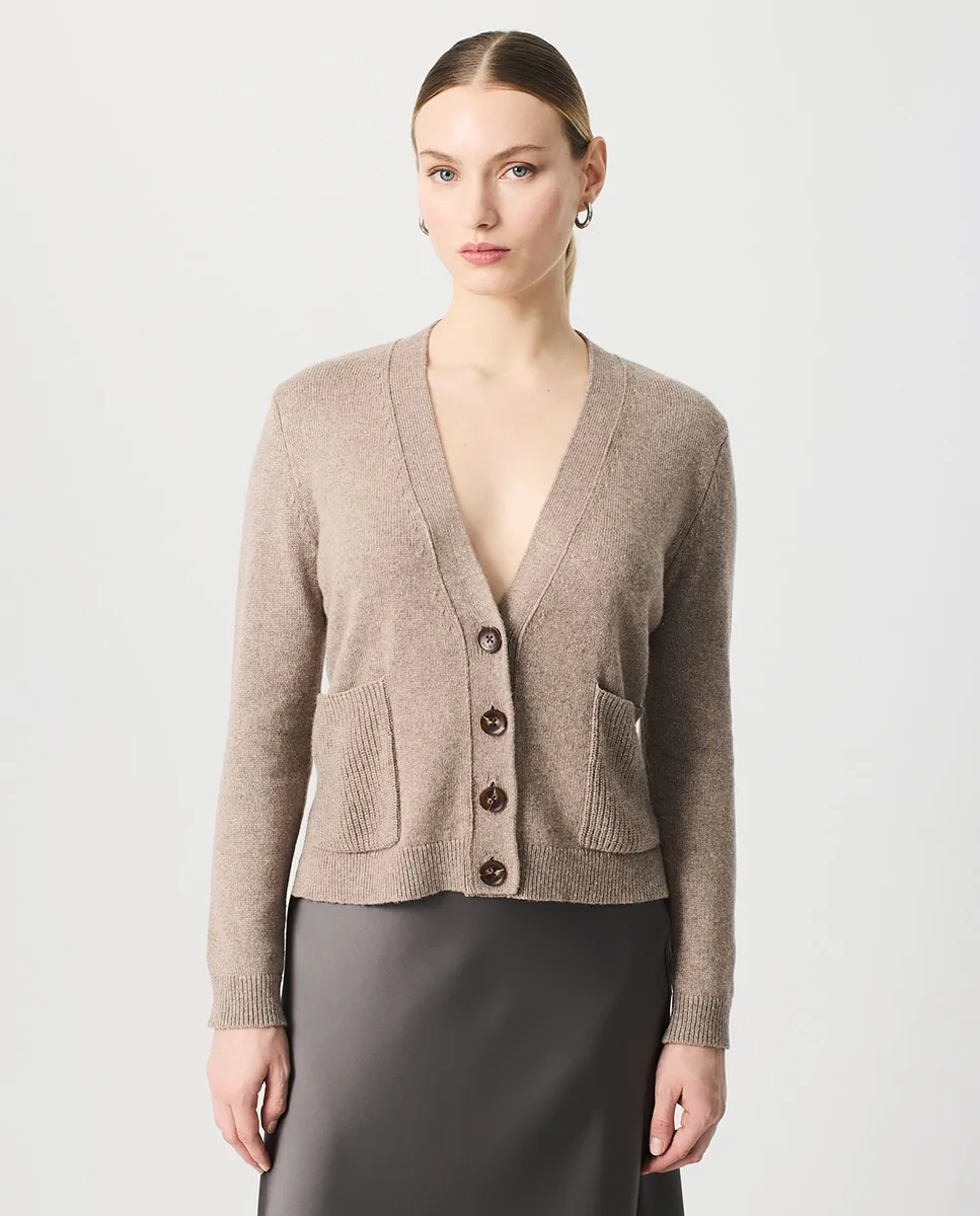 Женская куртка из гладкой пряжи с люрексом Escorpion, коричневый
Женская куртка из гладкой пряжи с люрексом Escorpion, коричневый