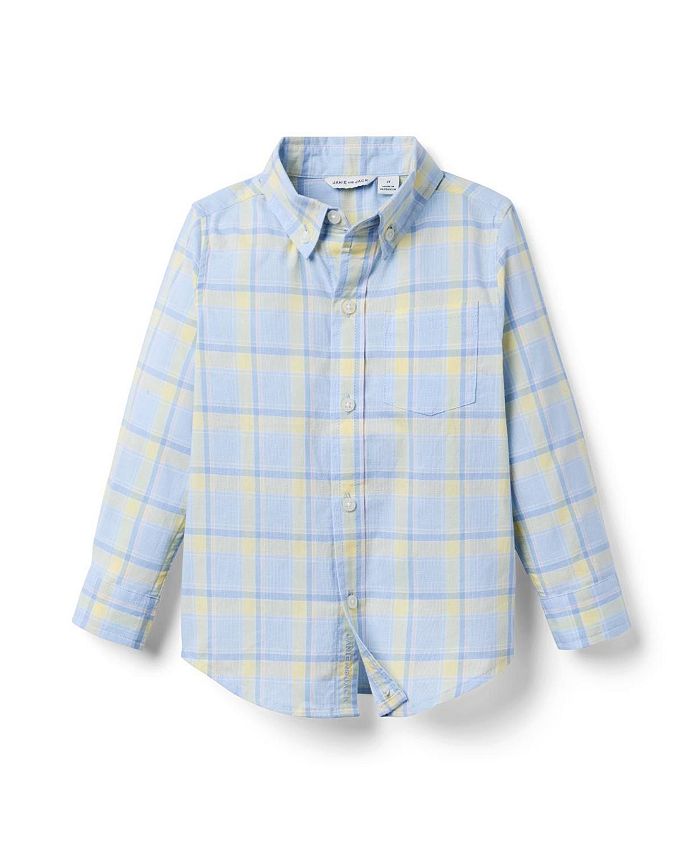 Мальчиковая рубашка в клетку - для малышей и детей постарше Janie and Jack, синий
Мальчиковая рубашка в клетку - для малышей и детей постарше Janie and Jack, синий
