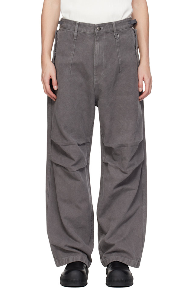 Wooyoungmi Серые широкие брюки 3D
Wooyoungmi Серые широкие брюки 3D