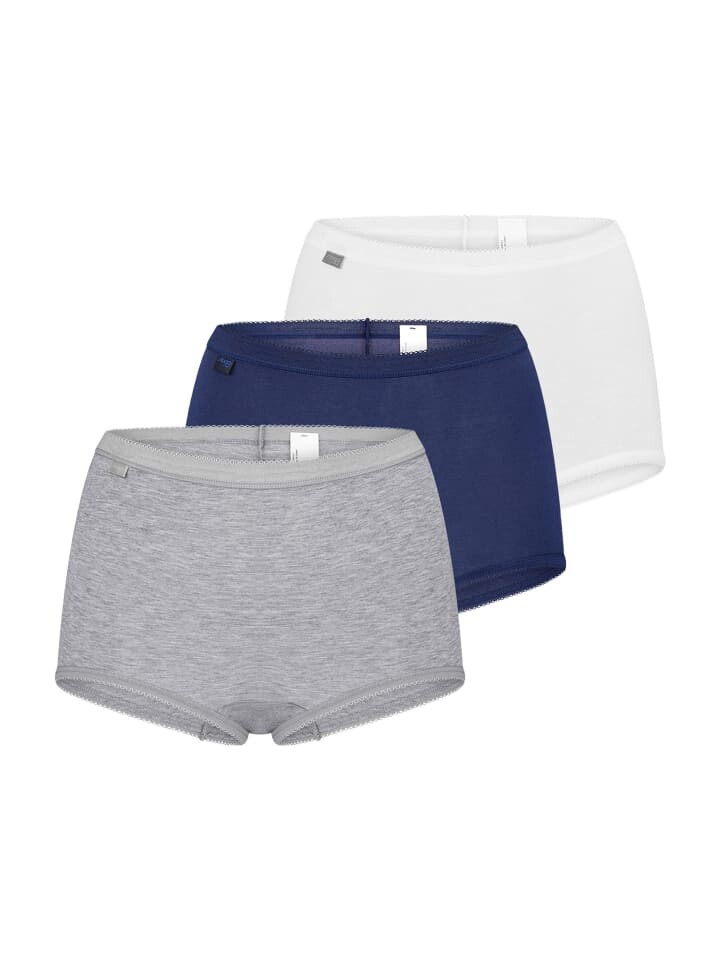 Трусы Sloggi, цвет weiß/dunkelblau/grau
Трусы Sloggi, цвет weiß/dunkelblau/grau