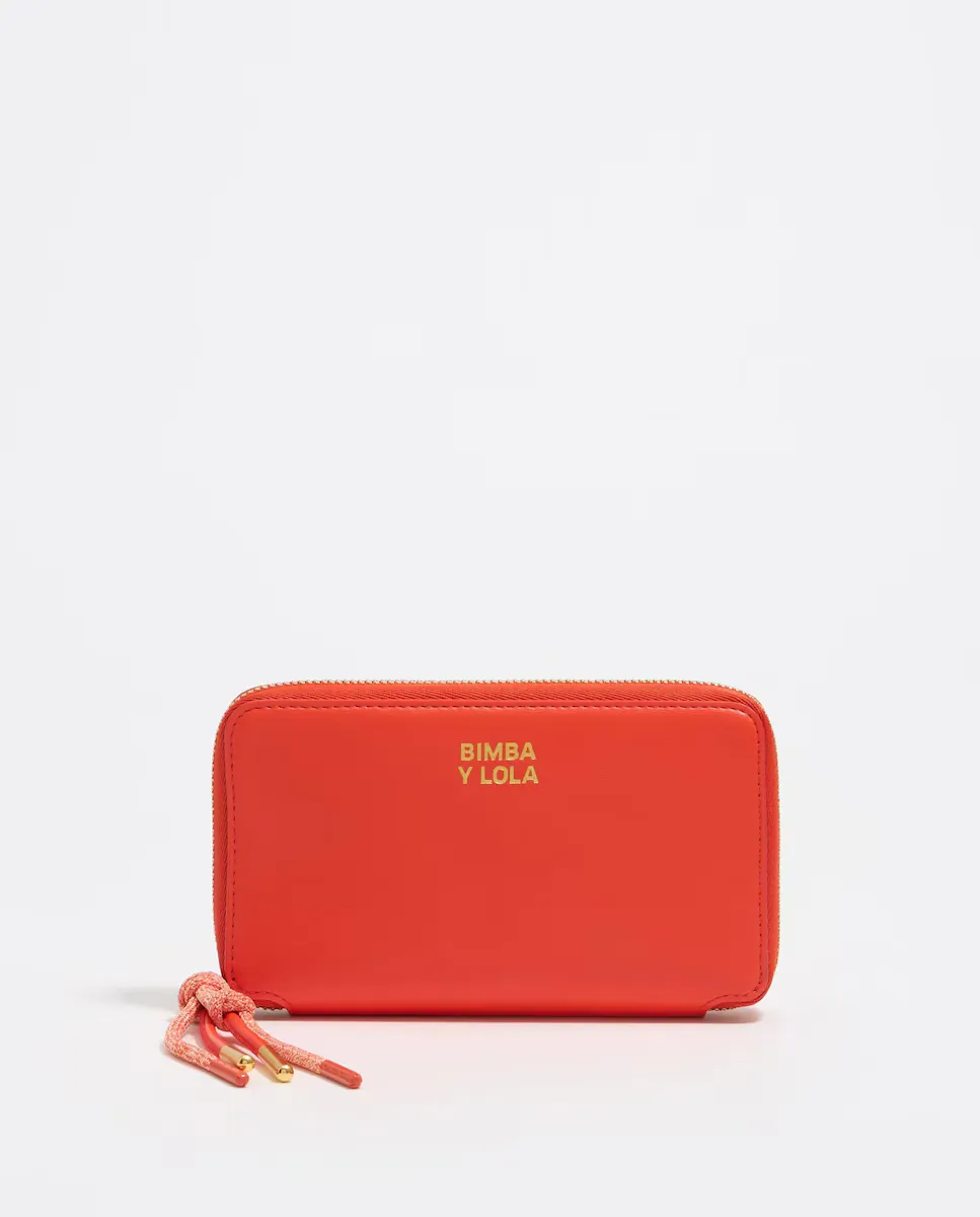 Женский кожаный кошелек Bimba y Lola, коралловый
Женский кожаный кошелек Bimba y Lola, коралловый